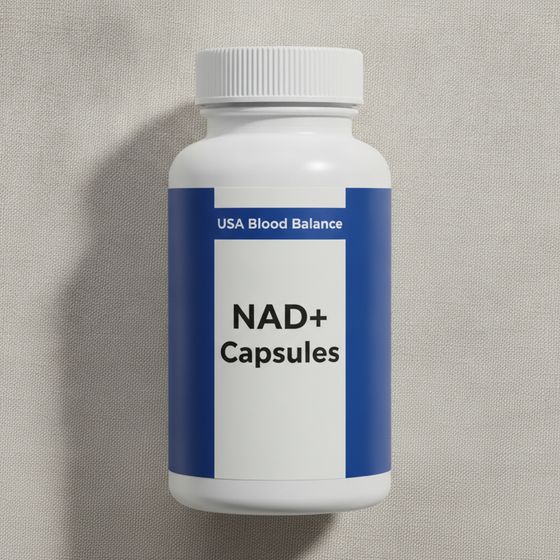 NAD+ Capsules bottle